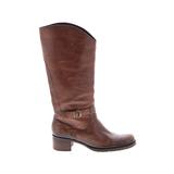 Kenneth Cole REACTION Boots: Brown Solid Shoes - Size 8