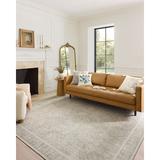 White Area Rug - Rifle Paper Co. x Loloi Maison MAO-02 Bough Natural Rug Polyester in White, Size 36.0 W x 0.19 D in | Wayfair MAISMAO-02NA00300R