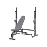 Body Flex Body Champ Olympic Bench/squat Rack, Gray