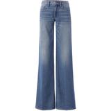 Rigid Low-rise Wide-leg Jeans
