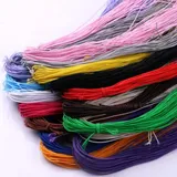 1mm Diameter Elastic Stretch Cord Rubber Rope Nylon Bracelet Beads Strings Hair Strips Accessory DIY