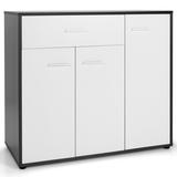 Costway Buffet Sideboard Storage Cabinet with Spacious Table Top