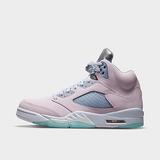 Jordan Air Retro 5 SE Basketball Shoes in Pink/Regal Pink Size 8.5