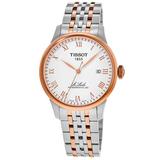 Tissot Le Locle Powermatic 80 Automatic Two-Tone Men's Watch T006.407.22.033.00 T006.407.22.033.00