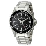 Hamilton Khaki Navy Black Dial Stainless Steel Men's Watch H82335131 H82335131