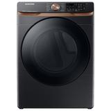 Samsung 7.5 cu. ft. Smart Electric Dryer w/ Steam Sanitize+ & Sensor Dry in Black, Size 38.75 H x 27.0 W x 31.4 D in | Wayfair DVG50BG8300VA3