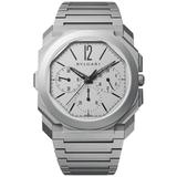 Bulgari Octo Finissimo Grey Dial Stainless Steel Men's Watch 103068 103068