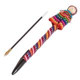 Festival of Colors,'Worry Doll-Themed Ballpoint Pen from Guatemala'