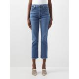 Citizens Of Humanity - Charlotte High-rise Straight-leg Jeans - Womens - Mid Denim
