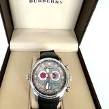 Burberry Accessories | Burberry Stainless Steal Watch | Color: Black/Silver | Size: 43mm