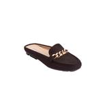 Wide Width Women's The Cali Mule by Comfortview in Black (Size 7 W)
