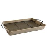 Nordic Ware Nonstick High-Sided Oven Crisp Baking Tray Stainless Steel in Gray, Size 2.3 H x 12.9 W in | Wayfair 44731M
