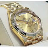Rolex President 40mm Day-date 228238 18k Yellow Gold Champagne Roman