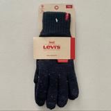 Levi's Accessories | Levi's Max Warmth Knit Gloves Easy Texting Comfort | Color: Blue | Size: L