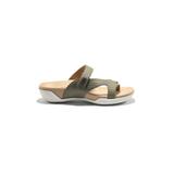 Women's Darline Thong Sandal by Hlsa in Green (Size 11 M)