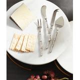 Porch & Petal Cheese Knives Stainless - Stainless Steel Grove Cheese Knife Set