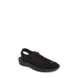 KEEN 'Uneek' Water Sneaker in Black/Black at Nordstrom, Size 9