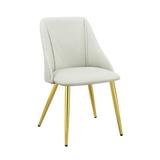 Everly Quinn Modern Mid-Century Velvet Upholstered Side Chair/Fabric Dining Chair Set Of 2 For Living Dining Kitchen Velvet Seat Cushion | Wayfair