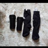 Adidas Accessories | 6$20 Adidas Children's Shinguards And Socks Medium | Color: Black | Size: Osbb