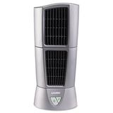 4910 6 Inch Three-Speed Platinum Desktop Wind Tower Fan- Platinum