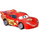 Disney Pixar Cars DieCast Lightning Mcqueen with Racing Wheels