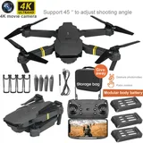 New E58 RC Drone Wifi 4K HD Wide Angle Camera Aerial Photography Aircraft Helicopter Quadcopter Folding Toy Plane Gifts