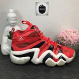 Adidas Shoes | Adidas Crazy 8 Kobe Bryant Red Black White Basketball Shoe Size 5.5 Wmn 7 | Color: Black/Red | Size: 7