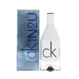 Calvin Klein Mens IN2U Eau de Toilette 100ml Spray For Him - White - One Size