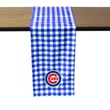 Chicago Cubs Buffalo Check Table Runner