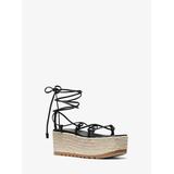 Mabal Leather Flatform Sandal