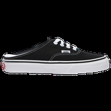 Vans Authentic Mule - Women's Skate/BMX Shoes - Black / White, Size 5.5