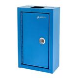 AdirOffice Commercial Grade Large Storage Key Drop Box w/ Suggestion Cards, Steel in Blue, Size 9.0 H x 5.5 W x 3.0 D in | Wayfair 631-12-BLU-PKG