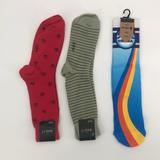 J. Crew Underwear & Socks | Dress Socks - J Crew | Color: Blue/Red | Size: Os