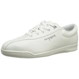 Easy Spirit Womens AP1 Leather Low Top Lace Up Fashion White Leather Size 10.0