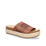 Bella Vita Beverly Espadrille Platform Wedge Sandal | Women's | Dark Brown | Size 7 | Sandals | Espadrille | Footbed | Platform | Slide