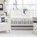 Crib Bedding Set My Baby Sam White Black