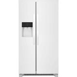 Frigidaire 36 in. 25.6 cu. ft. Side by Side Refrigerator in White, Standard Depth