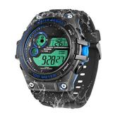 10 ATM Waterproof Digital Swimming Diving Watch Rugged Watch for Men Boys with Stopwatch Chronograph Alarm Dual Time Zone 12/24 Hours Format