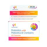 "VH Essentials Probiotics with Prebiotics & Cranberry - 60 ct"