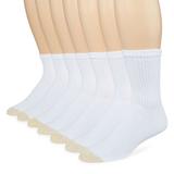 Gold Toe 6-pk. Athletic Short Crew Socks, 10-13 , White