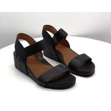 Gentle Souls by Kenneth Cole Gianna Sandal in Black Leather at Nordstrom (size 6.5)