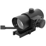 Dlb140R 1X40 Red Dot Sight With Built In Red Laser-Quick Release Weaver Mount
