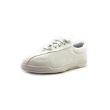 Easy Spirit Womens AP2 Fabric Low Top Lace Up Walking Shoes White Size 9.0