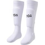 DSG Youth Soccer Shin Socks, Kids, Small, White