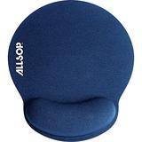 Allsop Pro Foam Mouse Pad/Wrist Rest Combo, Blue (ASR30206) | Quill