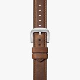 Shinola Watch Strap | British Tan Leather | 20mm | Extra Long