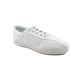 Easy Spirit Womens Ap Fabric Low Top Lace Up Fashion White Microfiber Size 9.5