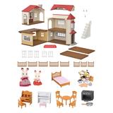 Calico Critters Action Figures - Red Roof Country Home Gift Set