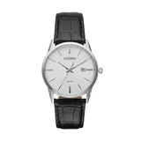 Citizen Men's Leather Watch - BI5000-01A, Black