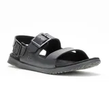 Kamik Marty Men's Leather Sandals, Size: 11, Black